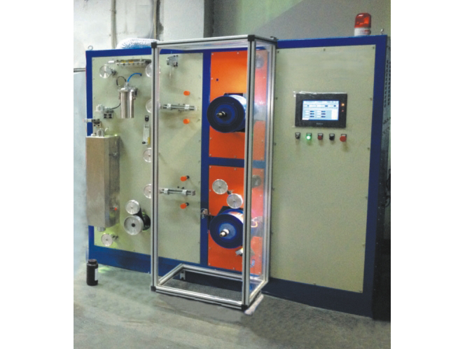 光纤着色复绕机