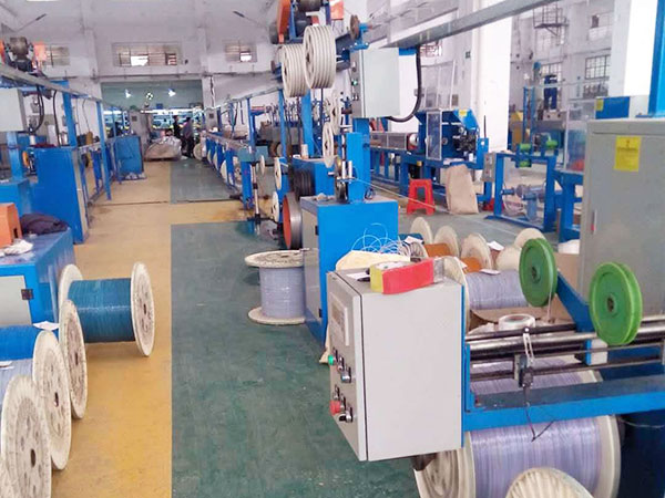 光纤二次套塑生产线