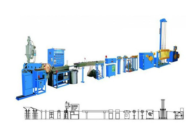 电脑排线挤出机
